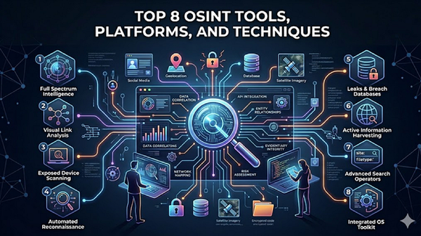 The Top 8 OSINT Tools, Platforms, and Techniques Dominating the Investigative Landscape Today